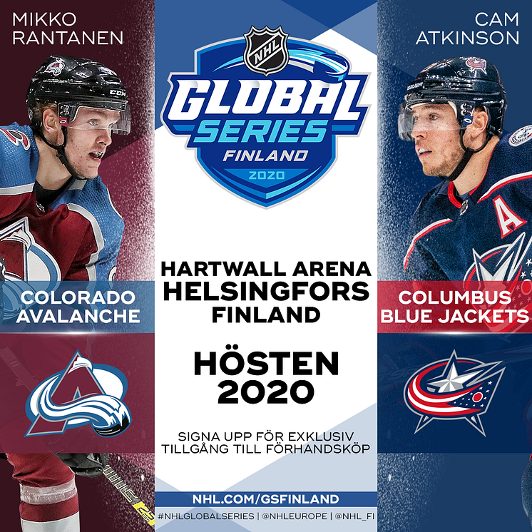 NHL Global Series Helsingfors