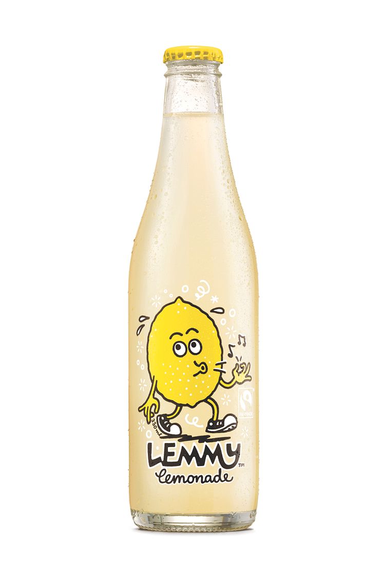 Lemmy lemonade  – en sötsyrlig ekologisk och fairtrade citronläsk