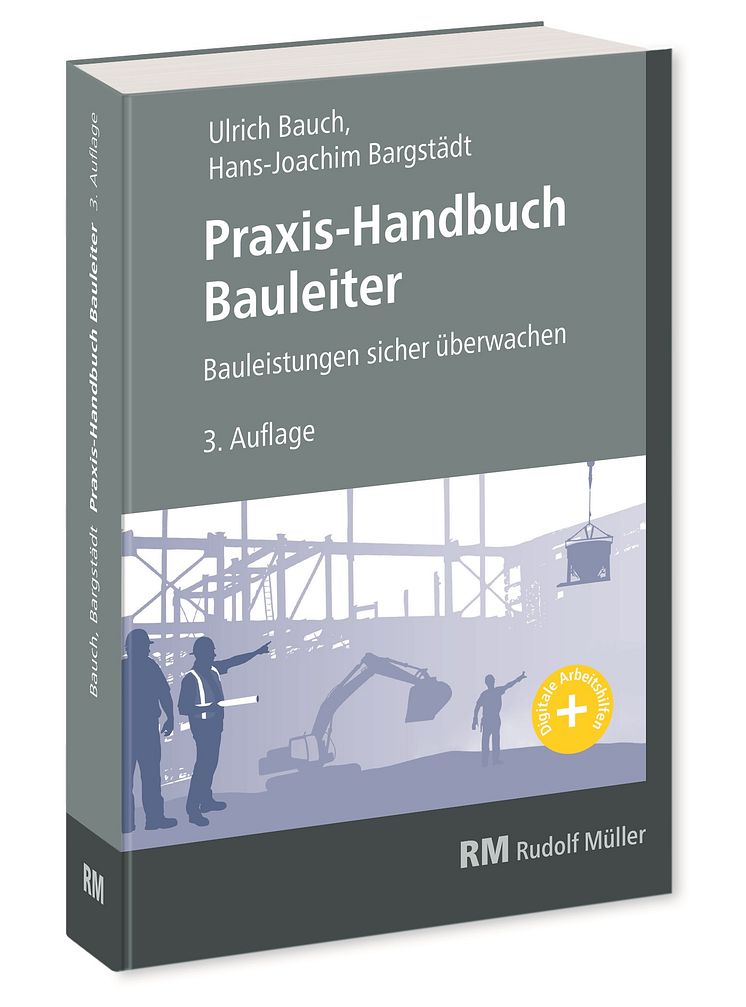 Praxis-Handbuch Bauleiter, 3. Auflage (3D/jpg)