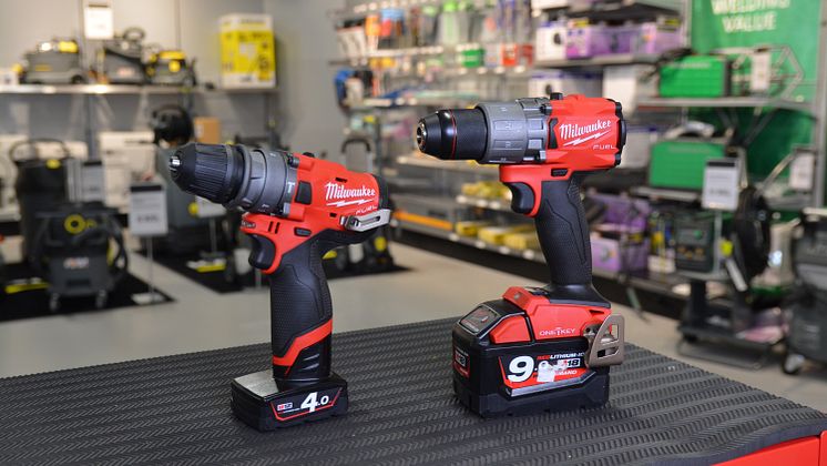 Milwaukee 12 volt og 18 volt Kuttet