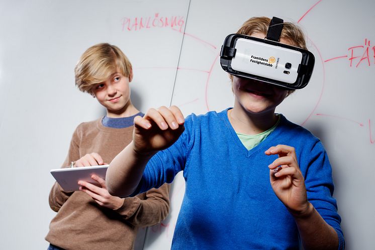 VR-teknik på labbet