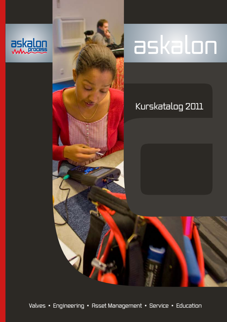 Ny Kurskatalog 2011 med utbildning för processindustrin från Askalon AB