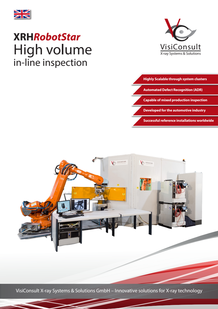 XRHRobotStar - In-line ADR X-ray inspection
