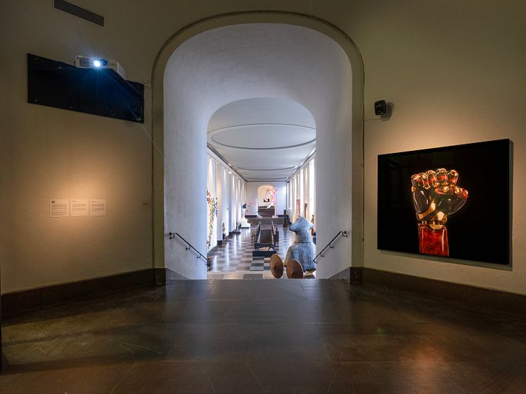 Installationsbild, Bugs & Metamorphosis Glitching Photography_Amalie Smith_Foto Hossei (2).JPG