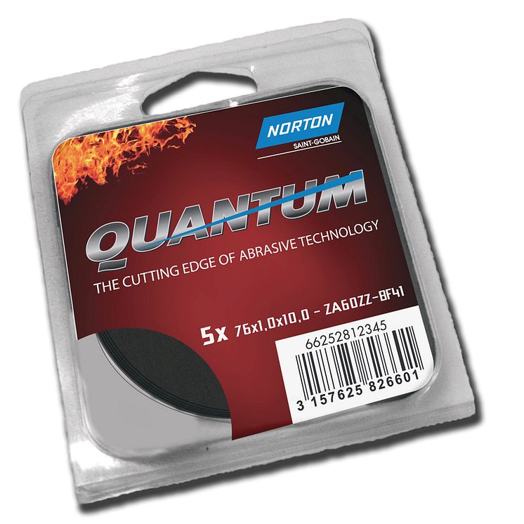 Utvidet sortiment Quantum kappeskiver og navrondeller - Produkt 76 mm kappeskive
