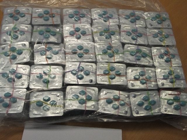 Illegal Viagra-type products found at a storage unit