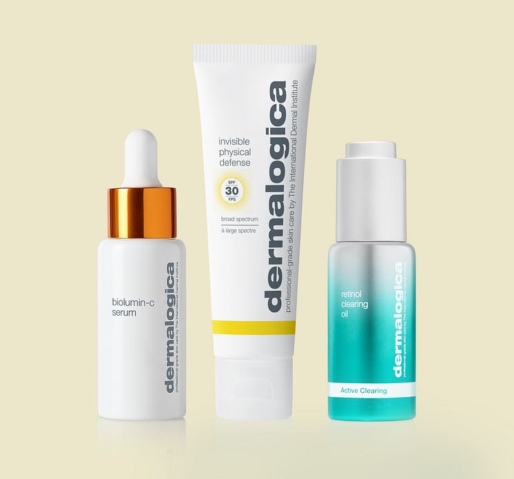 BioLumin-C-Serum, Invisible Physical Defense och Retinol Clearing Oil.jpg