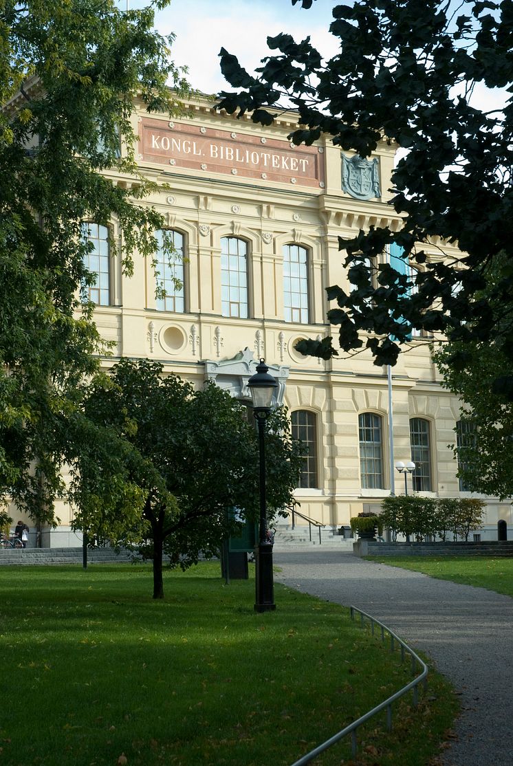 Kungliga bibliotekets framsida