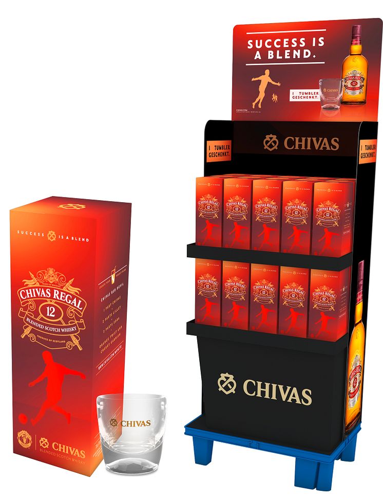 Chivas Regal 12 mit einem gratis Tumbler 