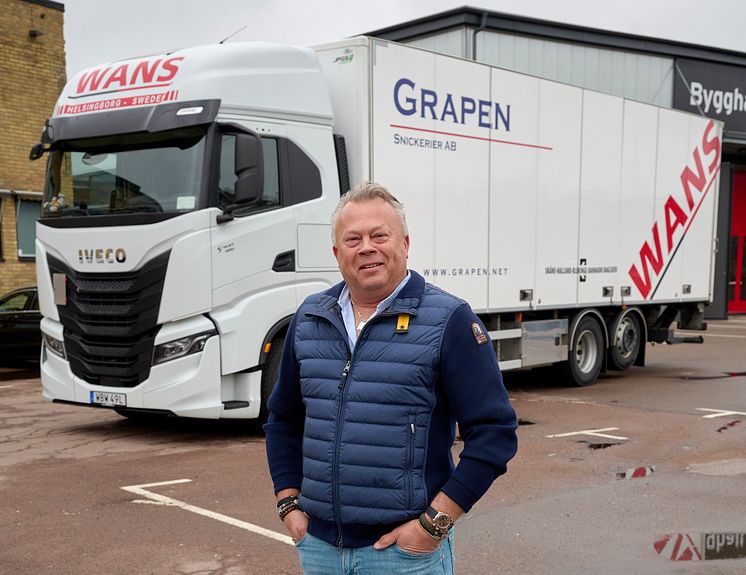 Wans Transport & Logistik har varit IVECO-kund i 30 år