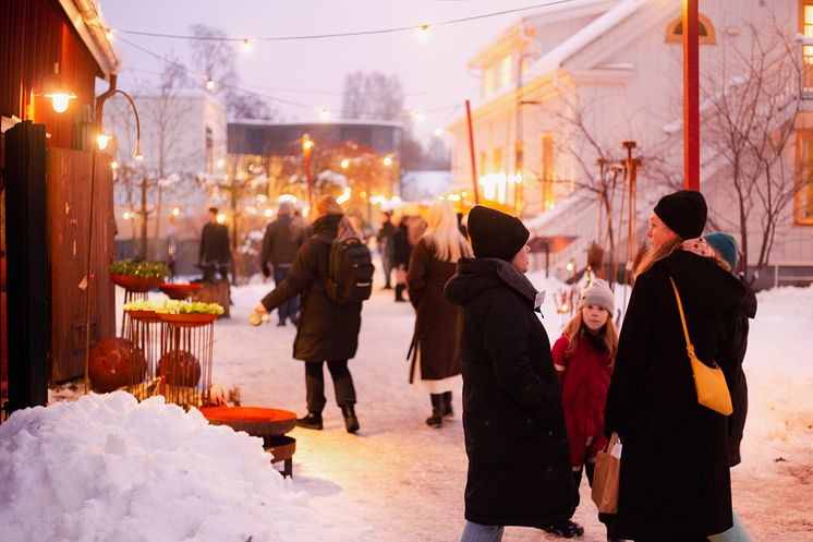 Julstämning på Astrid Lindgrens Näs