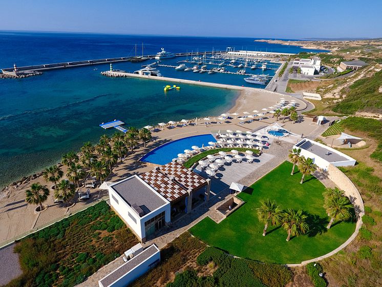 Karpaz Gate Marina - aerial.2020