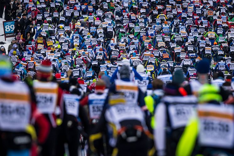 Vasaloppet 2024 första backen