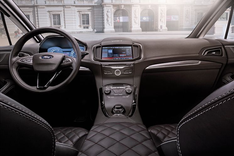 Ford S-MAX Vignale -konseptiauton sisätilat