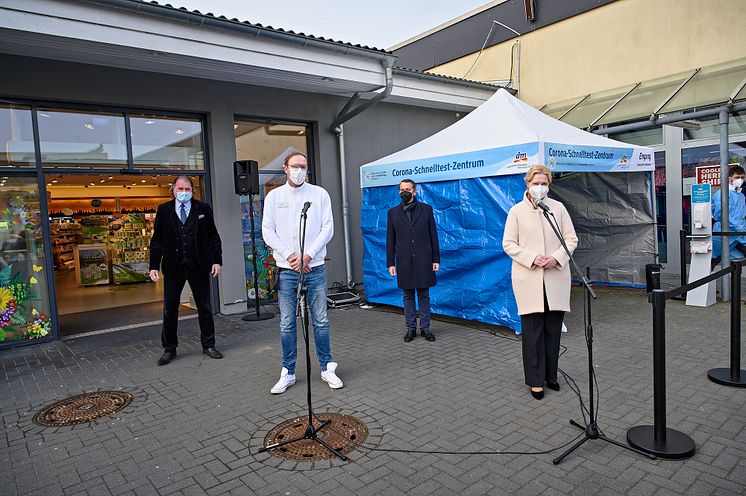 Pressefoto Eröffnung Schnelltest-Zentrum Schwerin_Uwe Nölke