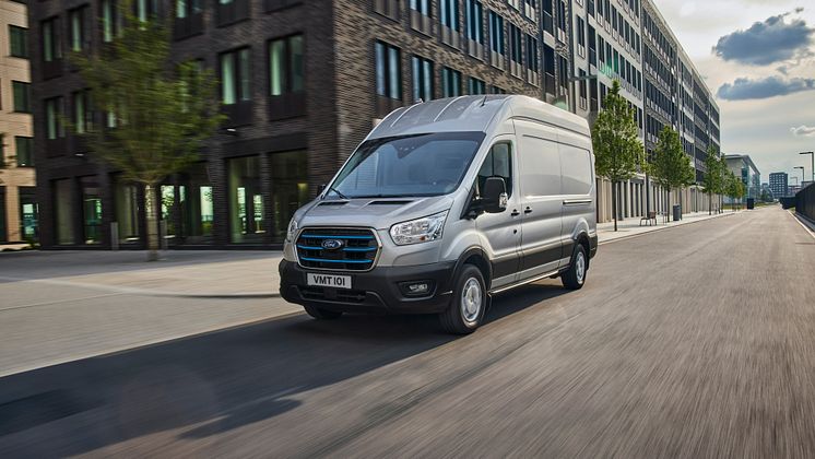 Ford E-Transit 2021 Europalansering