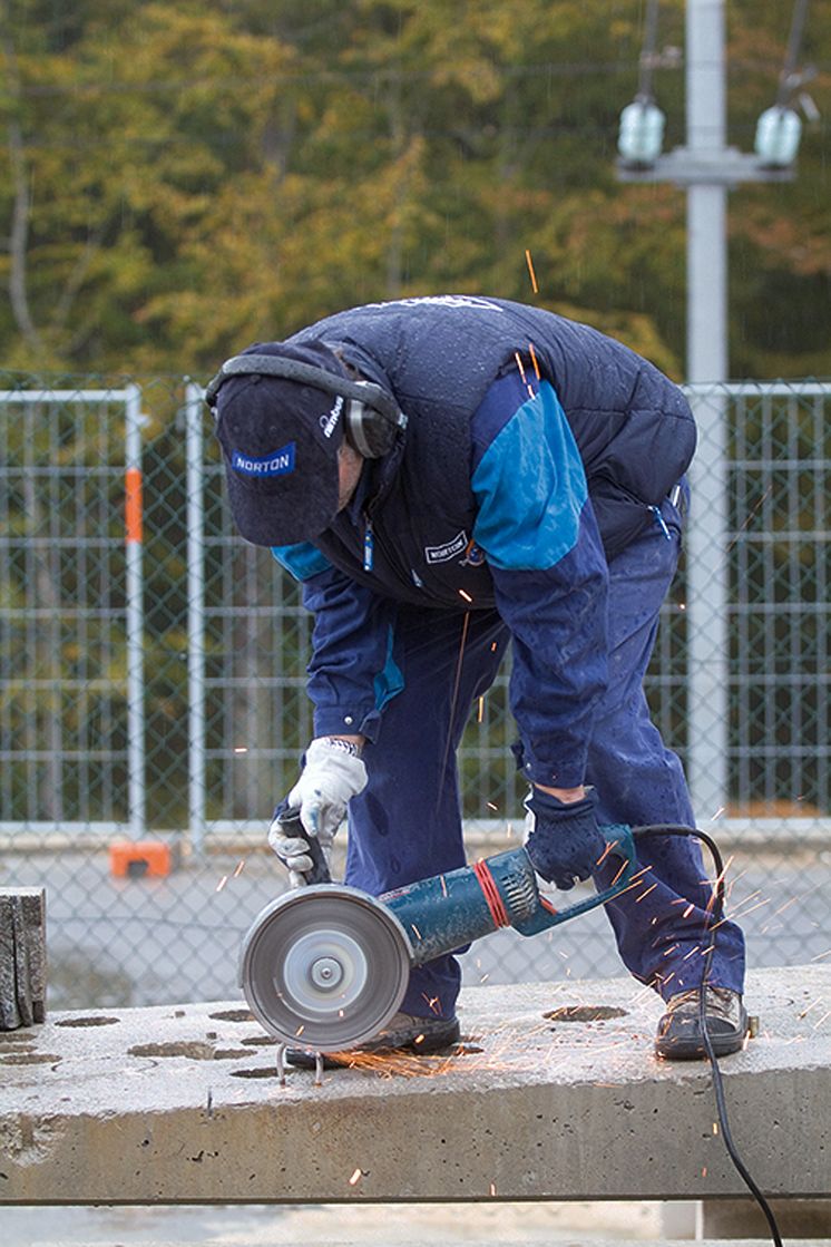 Diamantklinge til flere forskellige arbejdsopgaver - Anvendelse