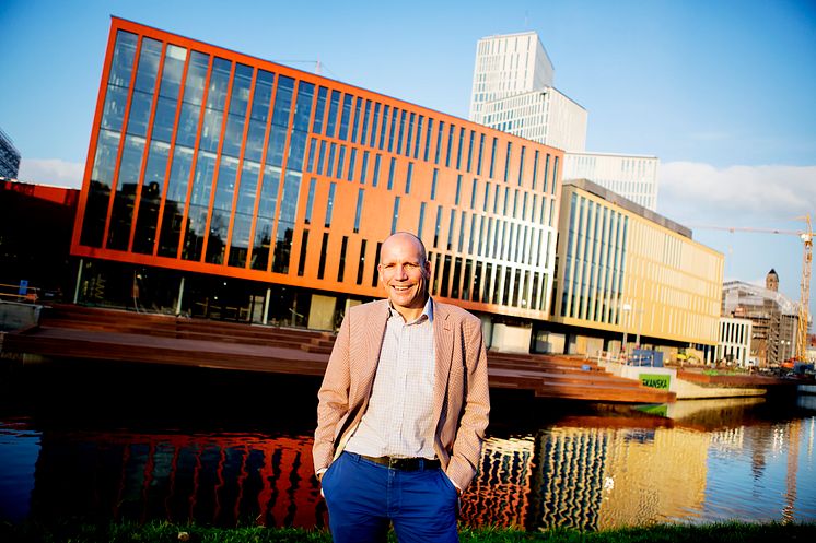 Jesper Larsson, vd och konserthuschef, foto: Sanna Dolck