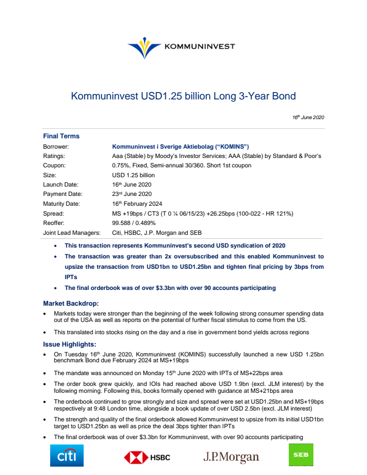 USD Issue Press Points