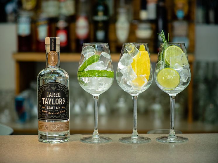 Tareq Taylor Craft Gin GT trio 2