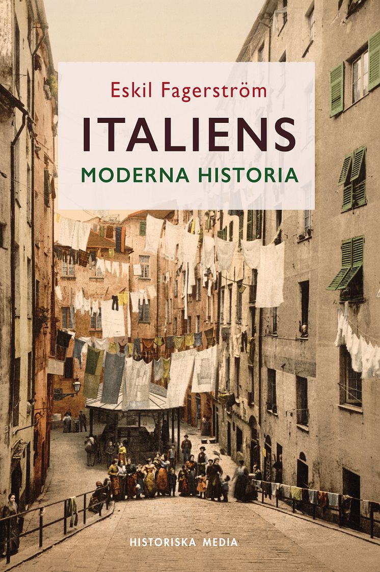Italiens historia, omslag