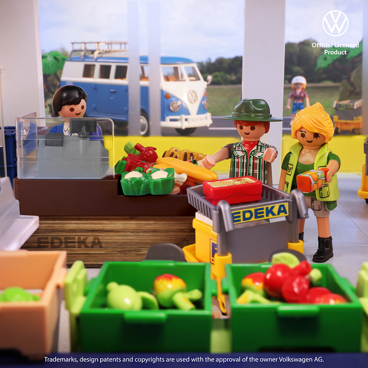 PLAYMOBIL_Edeka, Marktkauf und Netto_Grillabenteuer