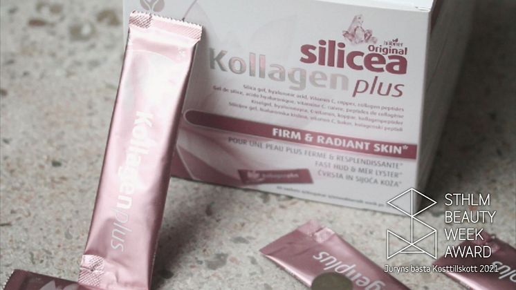 Silicea kollagen Plus - Årets bästa tillskott 2021 