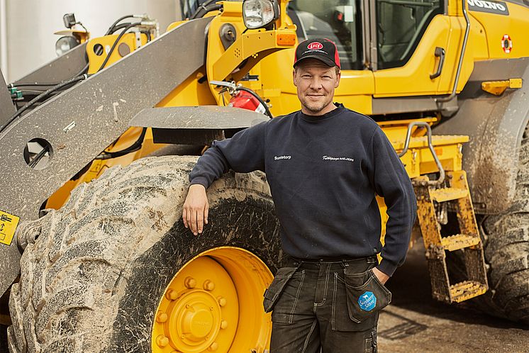 Volvo L60H - Johan Sahlström, Suntetorp Säteri