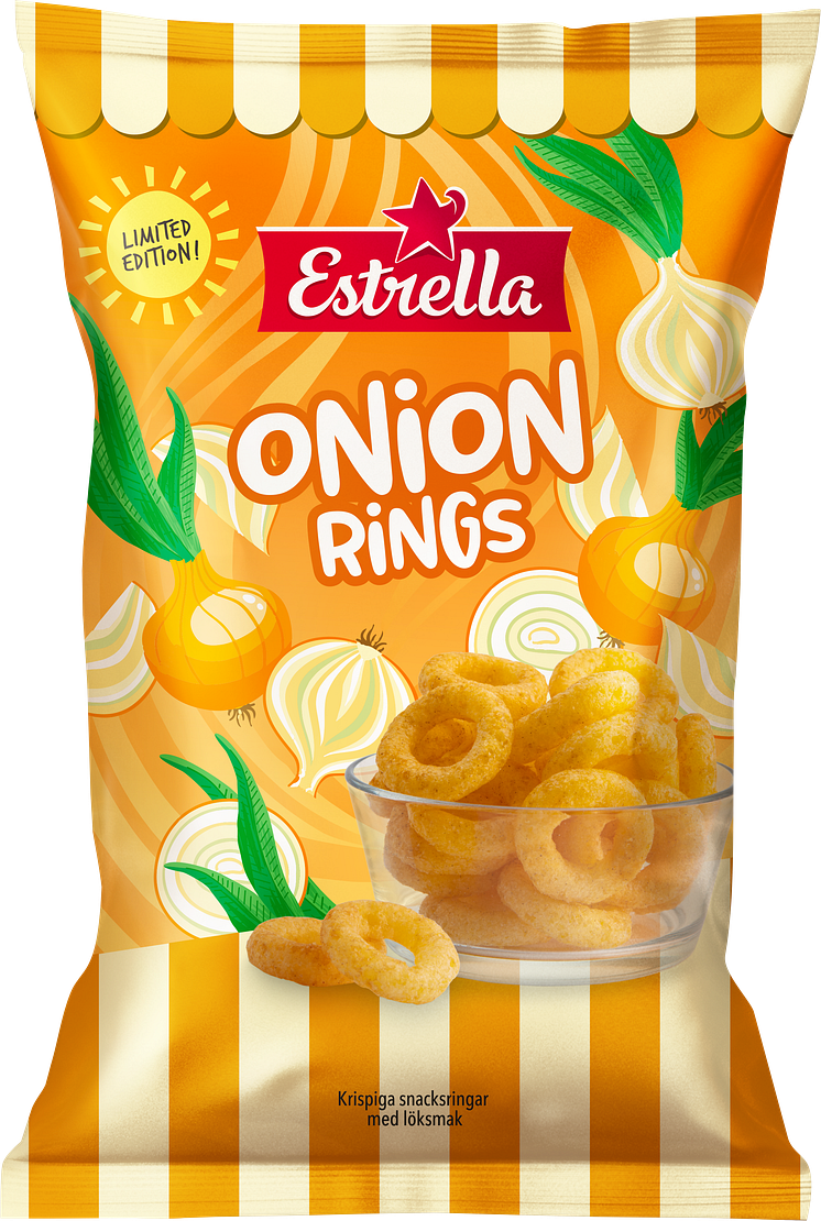 11451 770799 Estrella LTD SOMMAR ONION RINGS 200g