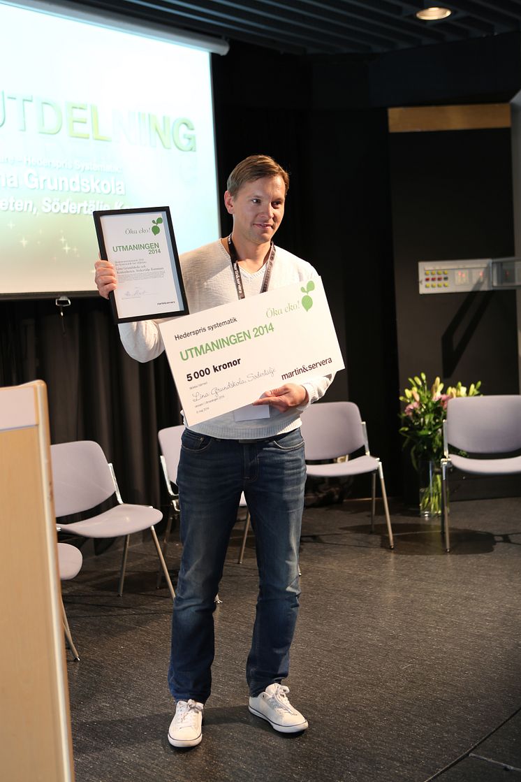 Utmaningen 2014_Vinnare av hederspris Systematik_Lina Grundskola, Södertälje
