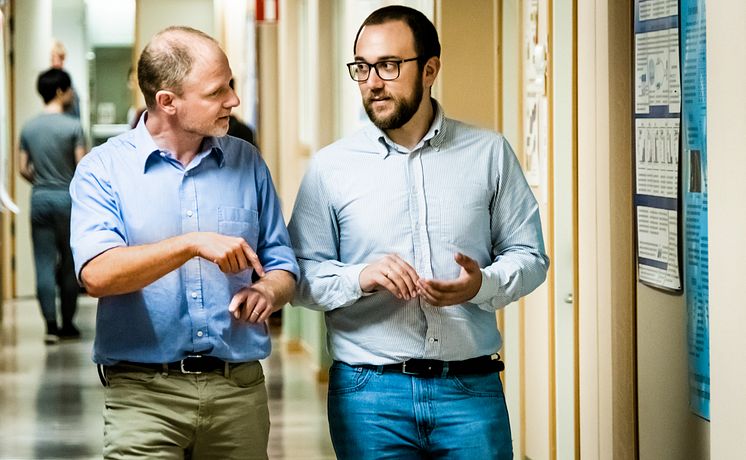 Edwin Jager och Jose Martinez, Linköpings universitet.