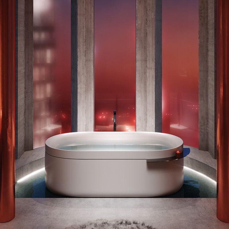 AXOR Suite badekar med hylle