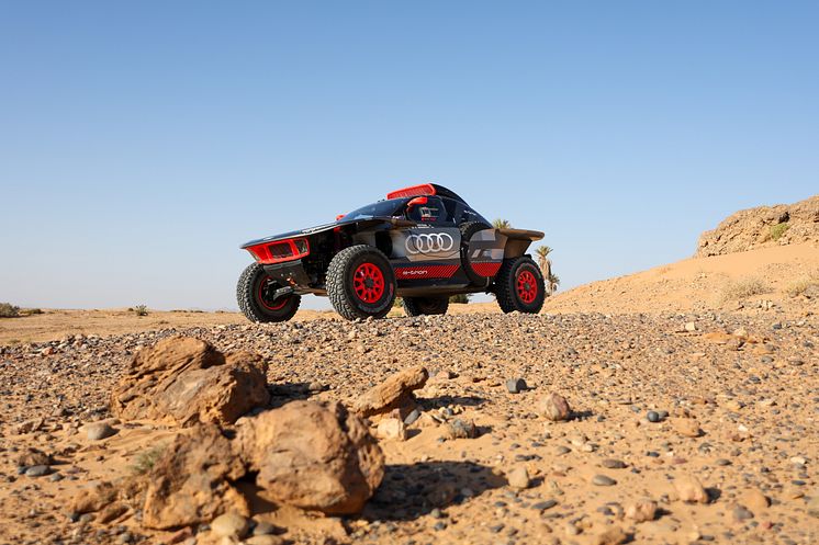 Audi RS Q e-tron - Dakar test Morocco (okt2023)