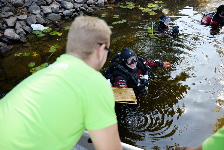 Älvstädning Karlstads Dykarklubb 2018