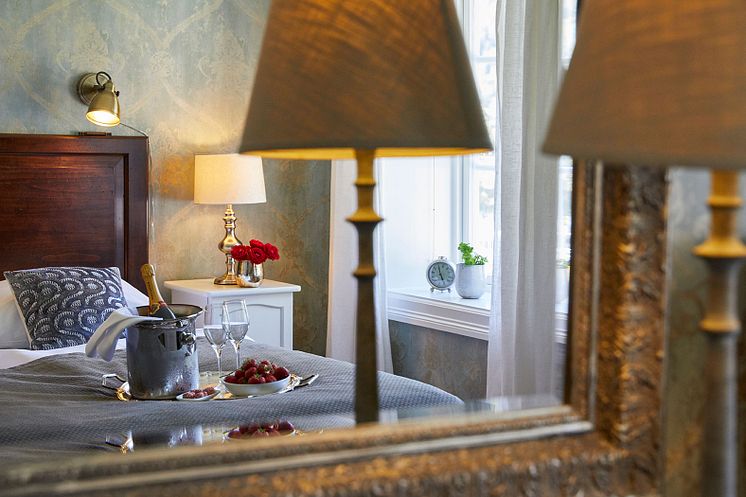 Fretheim Hotels historiske del er som skapt for en romantisk weekend