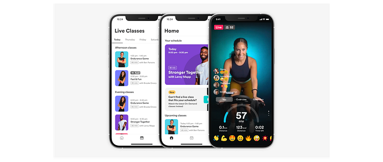 Motosumo Indoor cycling app, Live, Replay and on-demand sessions