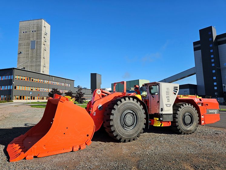 Boliden’s Garpenberg mine receives Sandvik’s first Toro™ LH518iB