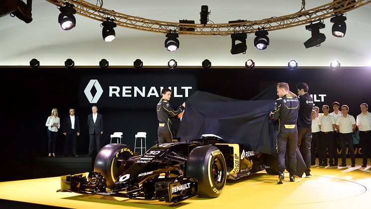 Renault F1 avtäckning