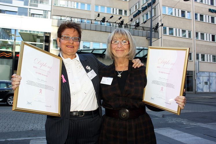 BROs utmärkelse 2010 till Aina Johnsson och Maud Svensson