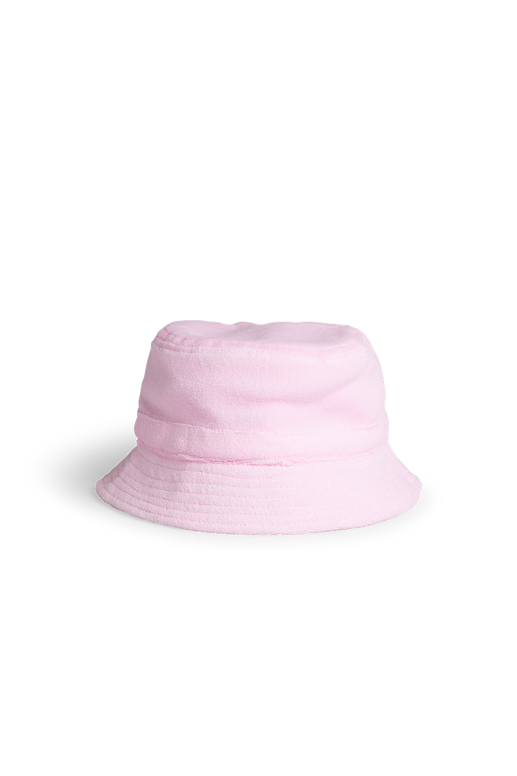 Linn terry bucket hat - pink