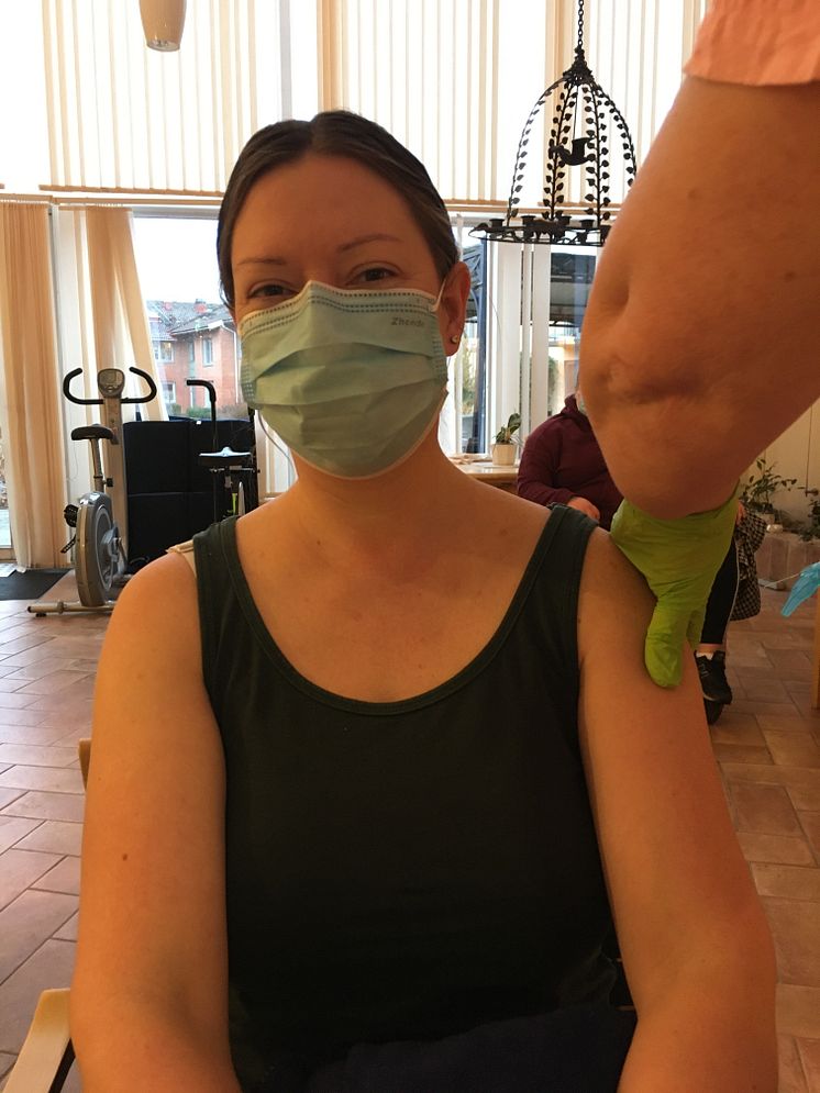 Vaccinationerna har startat i Eslövs kommun