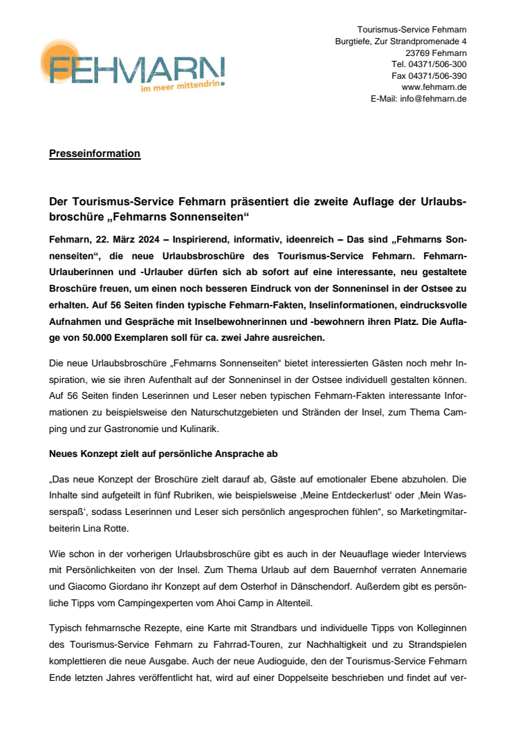 Pressemitteilung_neue_Urlaubsbroschüre_Sonnenseiten_Tourismus-Service Fehmarn.pdf