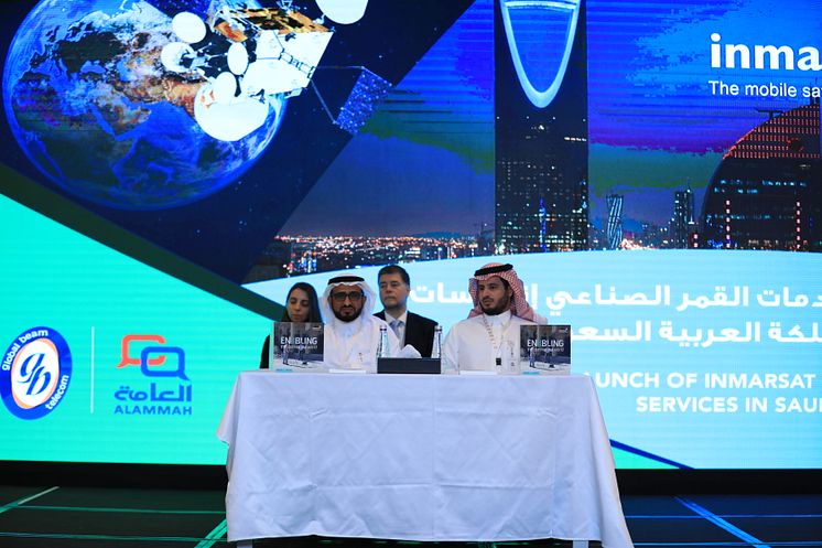 Hi-res image - Inmarsat - The closing session of the launch event to announce Inmarsat will bring its connectivity solutions to customers in Saudi Arabia