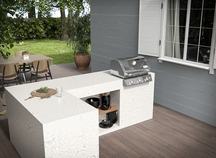 Dekton Nilium_Outdoor Kitchen