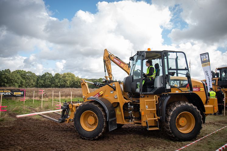 Caterpillar Operator Challenge, deltävling 3 i Knutstorp