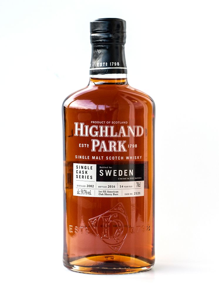 Highland Park Bottled for Sweden white