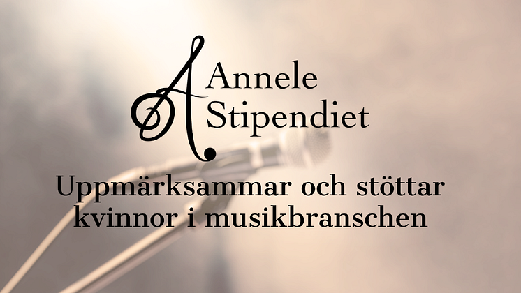 Annelestipendiet header