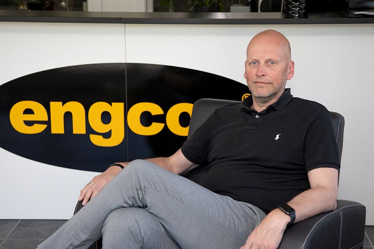 Krister Blomgren, VD engcon Group