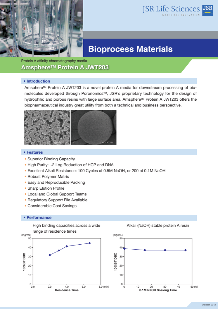 Bioprocess Materials