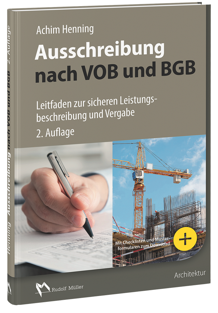 Ausschreibung nach VOB und BGB 3D (tif)